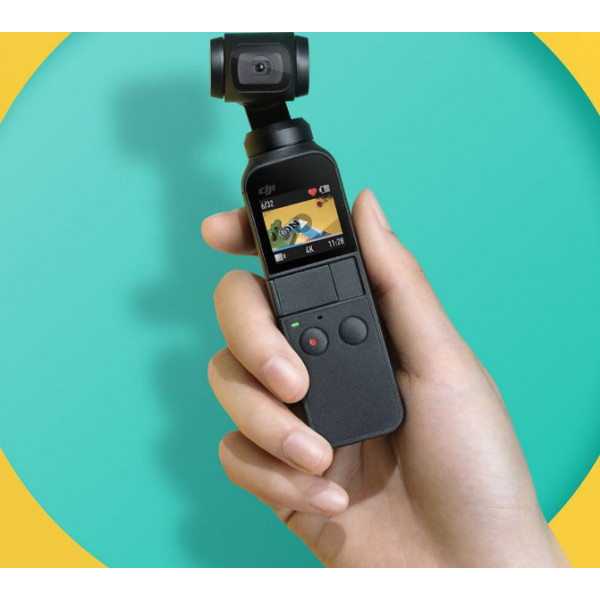 DJI Osmo Pocket - миниатюрная камера с ручным стабилизатором